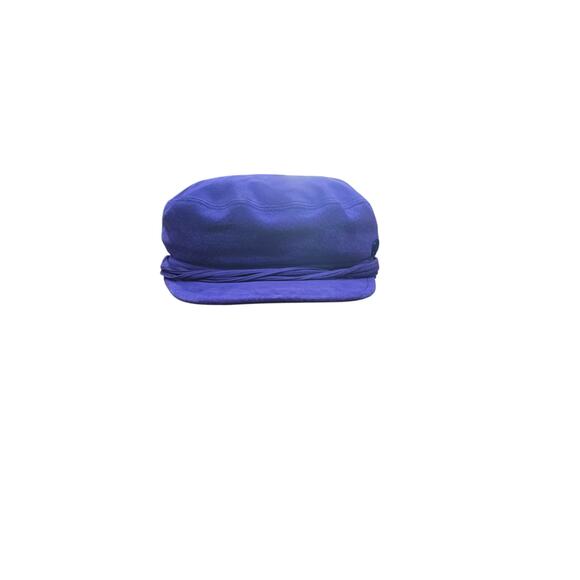 Maison Michel Paris Purple Suede ┃Abby Baker Boy Hat ┃Size S┃ Newsboy Cap Luxury main image 8